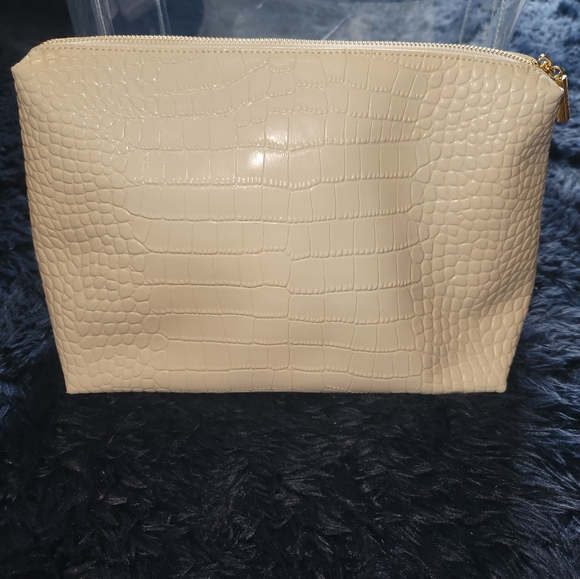 Staud Large Shirley Croc Embossed Leather Bag - Picture 10 of 16